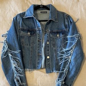Cropped Denim Jacket